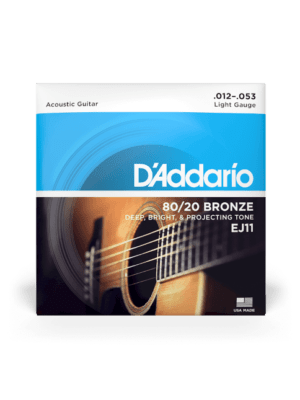D’Addario 80/20 Bronze acoustic guitar sets