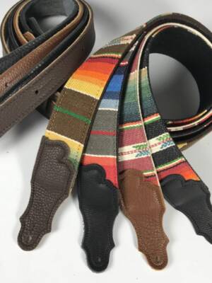 Franklin 2″ Saddle Blanket Guitar Straps