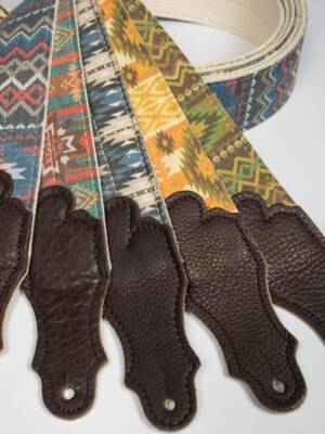 Franklin Old Aztec Canvas Guitar Strap