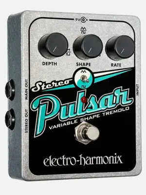 Electro-Harmonix Stereo Pulsar: VARIABLE SHAPE ANALOG TREMOLO